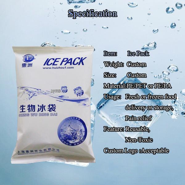Fozen Food Storage Freezer Pack Cold Gel Ice Pack For Shipping Comfort Blood Transport Case