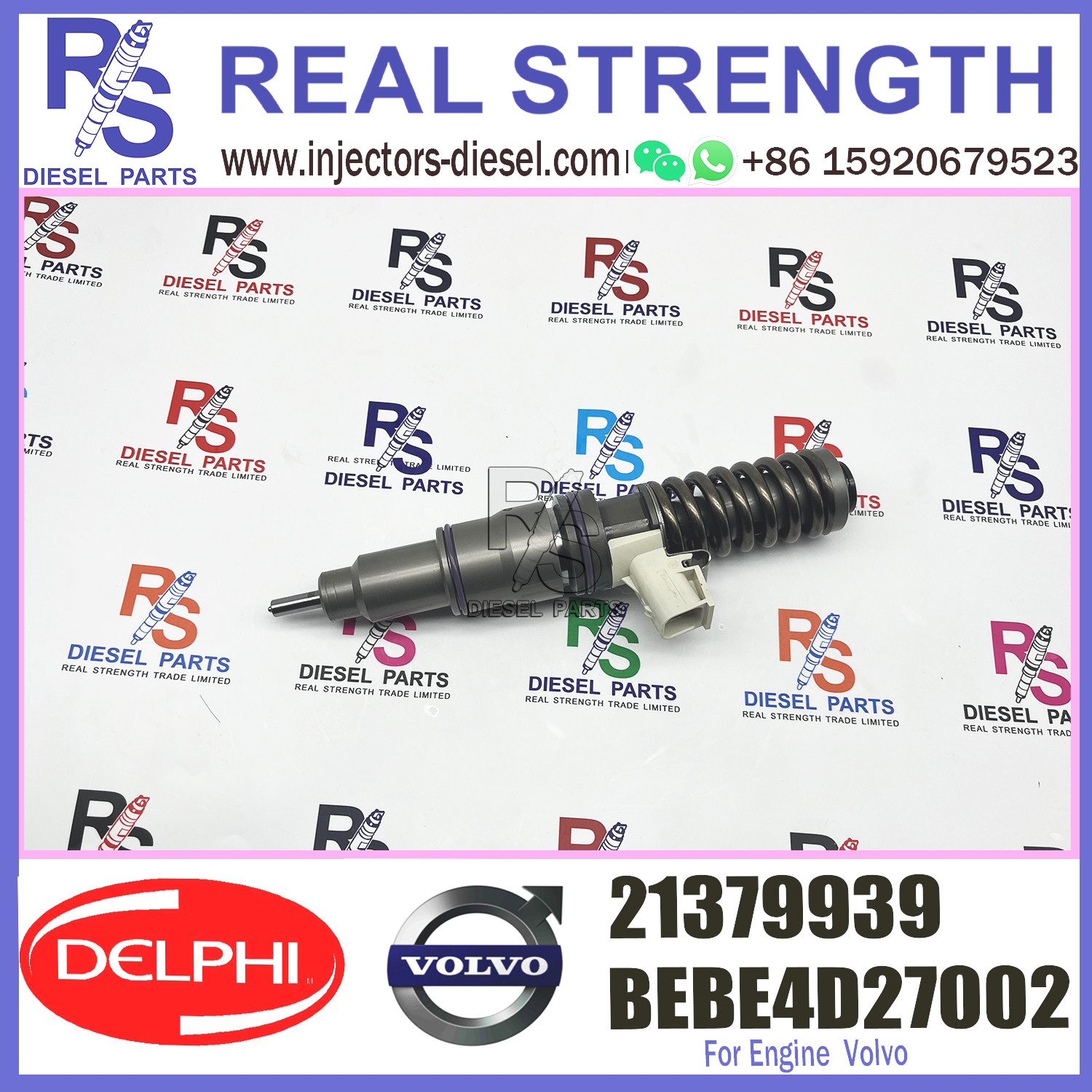 MD13 V-O-L-V Penta Diesel Injectors 3801369 BEBE4D18002 BEBE4D27002 3847790 21379939