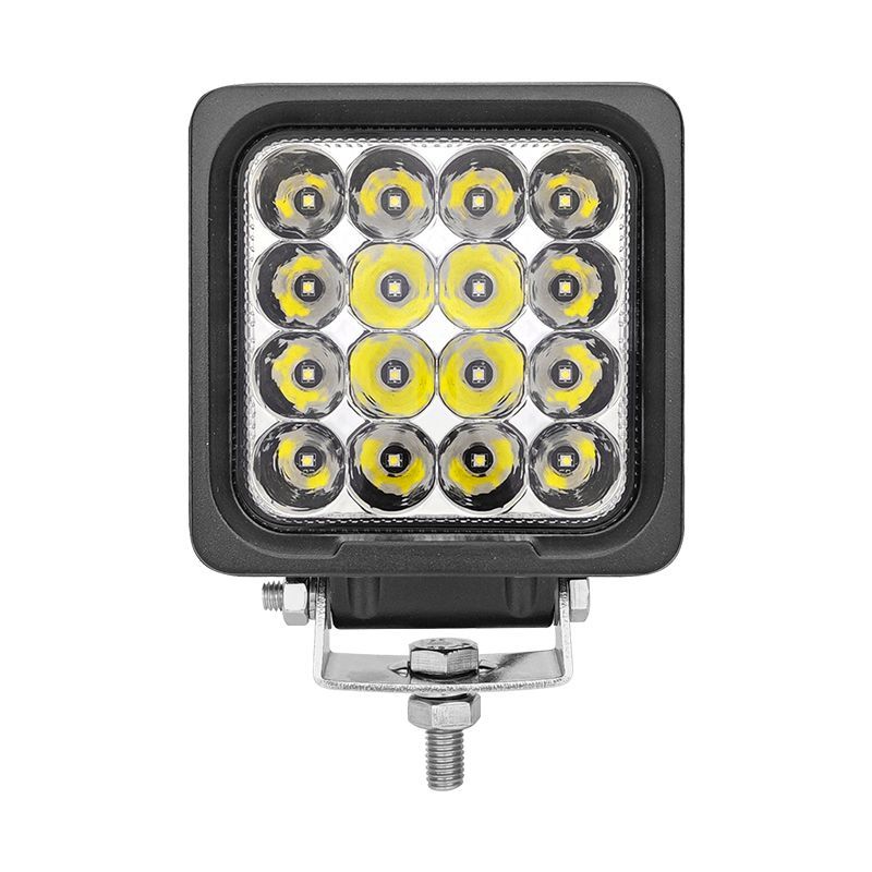 10-30V Professional Square 48W LED Work Light for Mining Machinery