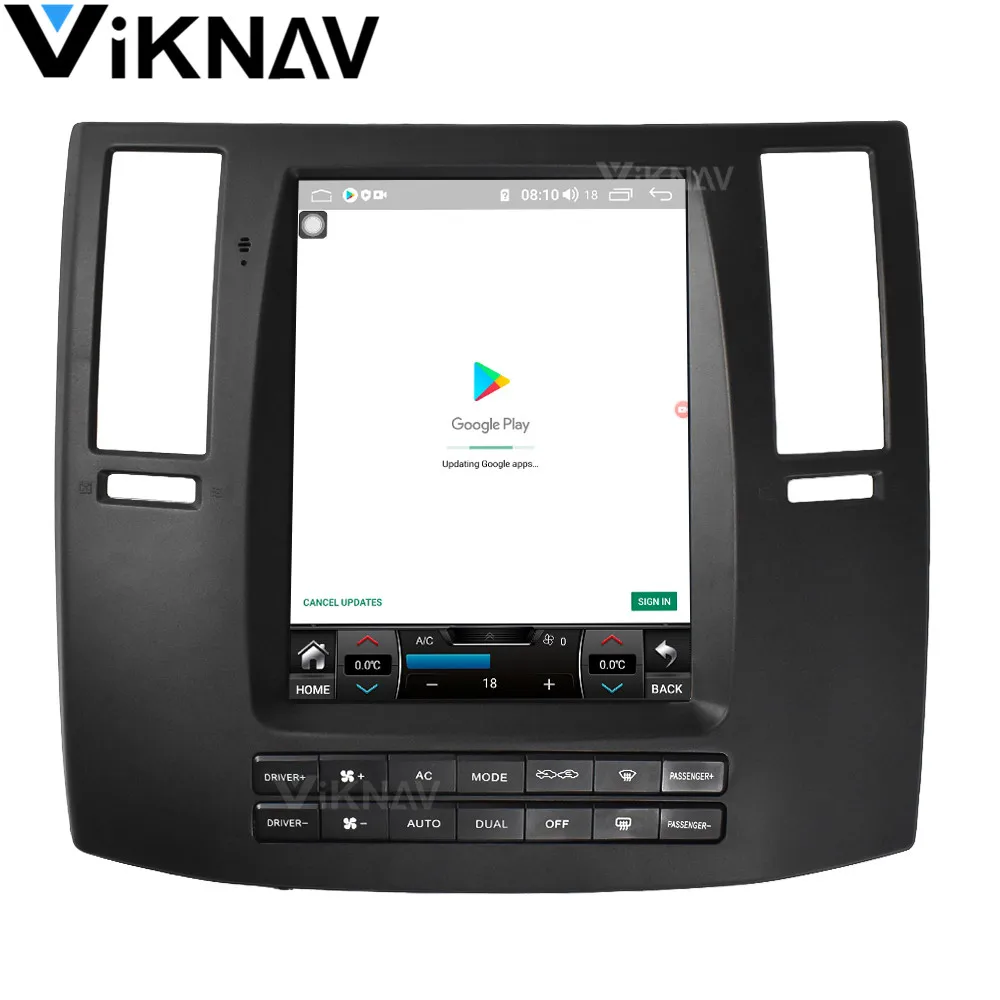 Viknav Car Radio For Infiniti FX35 (2008-2011) 10.4 inch GPS Navigation Stereo Auto Multimedia Video Player HD Screen