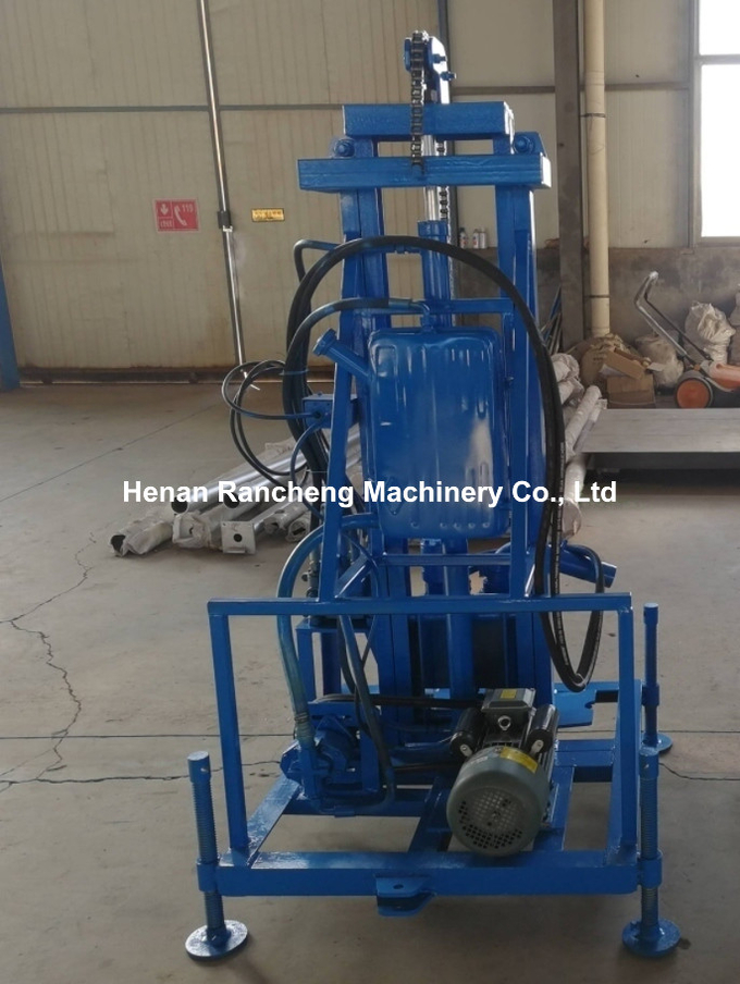 150m Depth Portable Water Well Drilling Machine 11KW Three Phases Electric Motor
