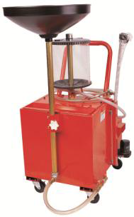 Auto Workshop Equipments Electronic Oil Exchanger Machine 20T Capacity 0.18kw