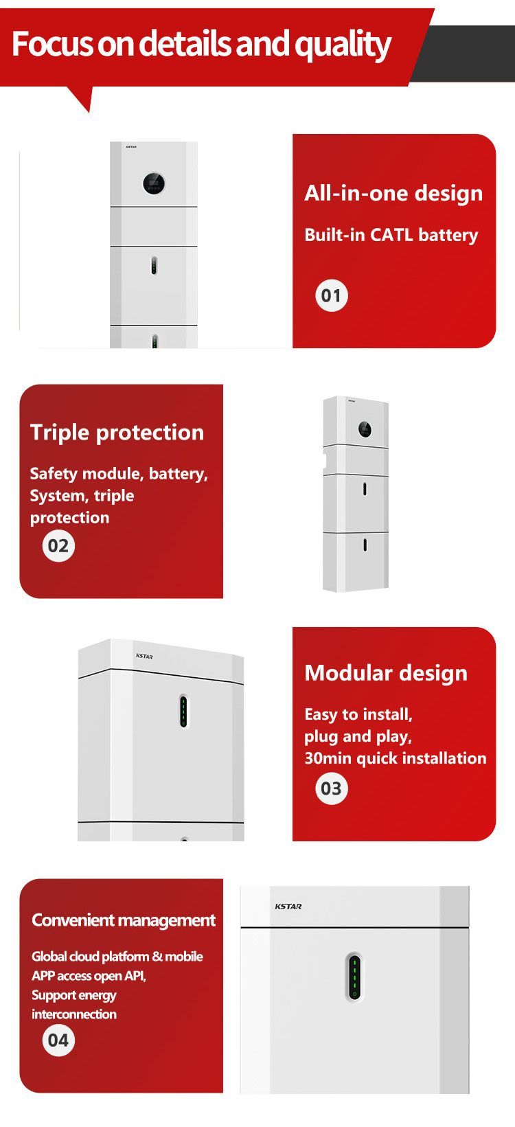 All in One Solar Panels Hybrid Invertor System 3kw 6kww Industrial Solar Energy System for Home 10kw