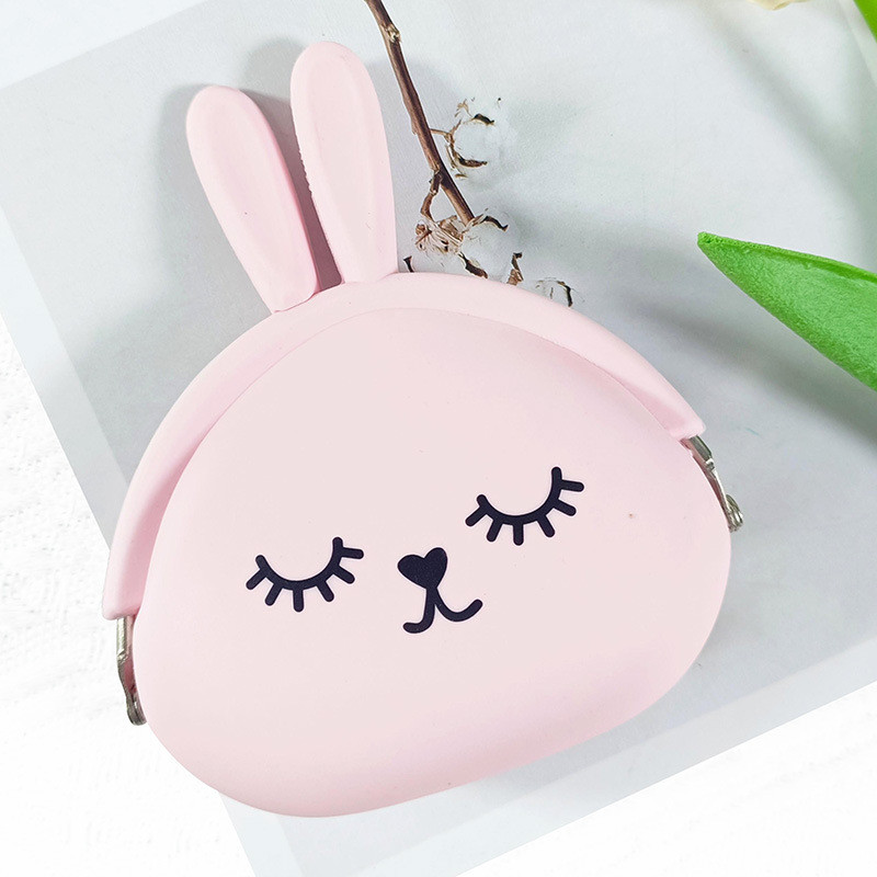 Animal Change Pouch Small Silicone Purse For Children Toddlers Coin Change Earphone Container Girls Boys Christmas Gift
