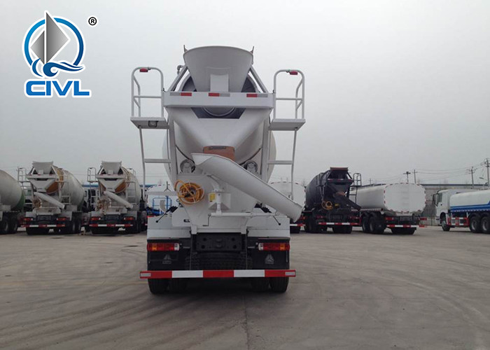 HOWO A7 Concrete Mixer Trucks Diesel 8cbm 6x4 EuroII With Italy Motor