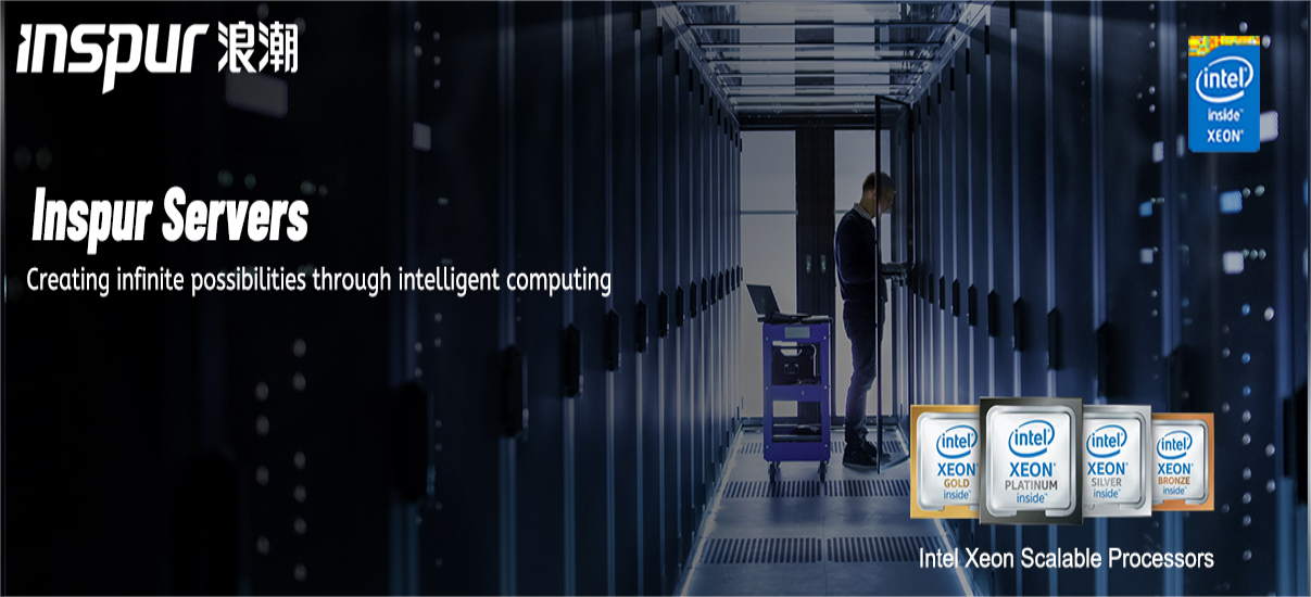 high-density computing platform for the enterprise cloud Inspur NF8260M6 Server 2U 4-socket rackmount server