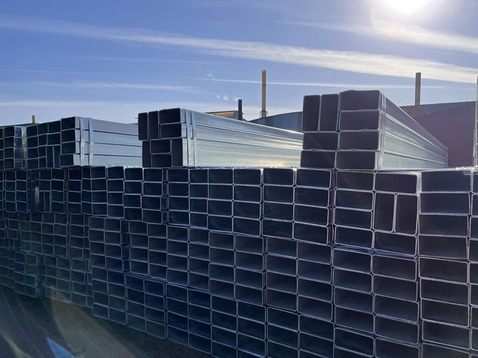 Hot Dipped Weld Galvanized Steel Square Tube Pipe ASTM Q195 Q235 Q345 75x75 1