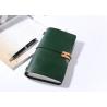 Buy cheap N52-L Green Vintage Leather Notebook Fashionable Leather Writing Journals from wholesalers