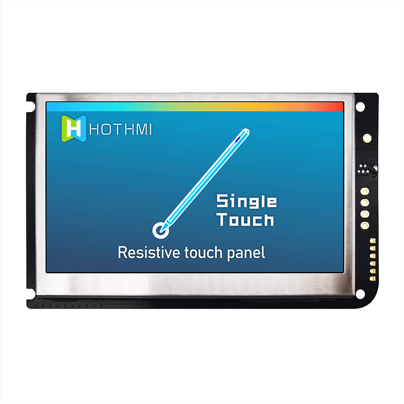 4.3 Inch UART Resistive Touch Screen TFT LCD 480x272 Display With Lcd Controller Board