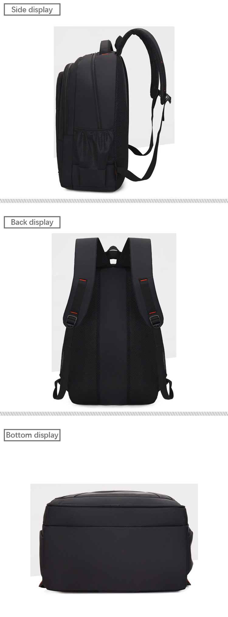 Multi Functional Business Laptop Backpacks Customized Size Logo Waterproof Rucksack