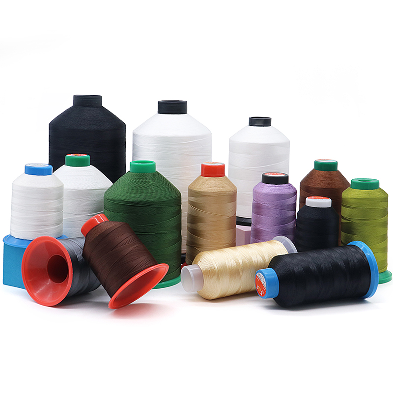 450g Weight/Cone High Tenacity Polyester Sewing Thread with and 100% Polyester Material