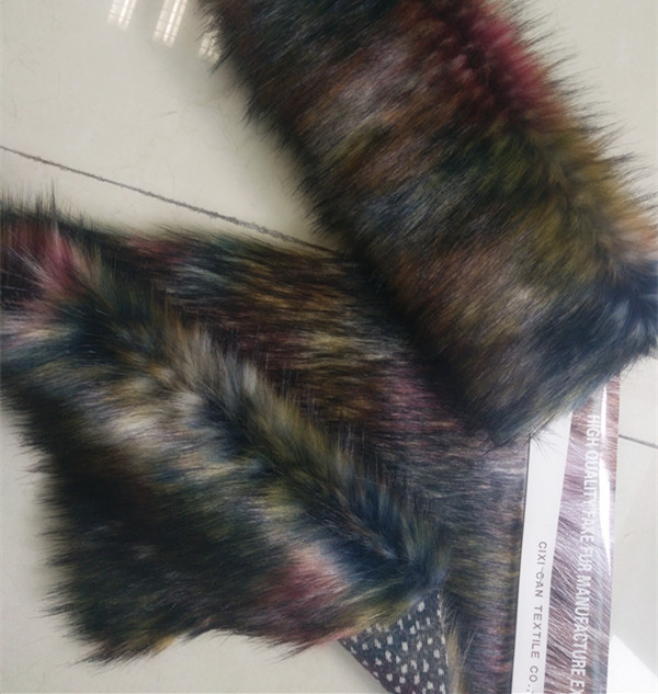 Long Pile Curly Faux Fur Fabric for Winter Coat and Cushions in Any PANTONE Color