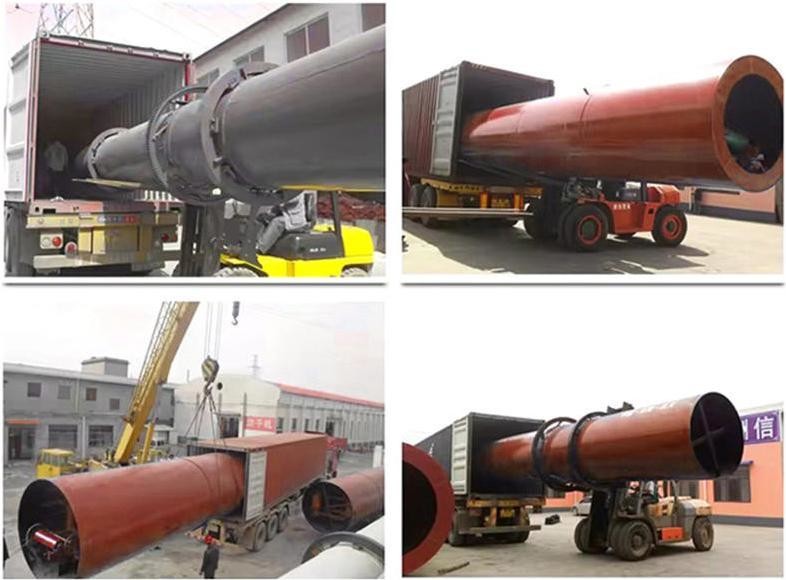 Rotary Coal Slurry Dryer Machine Sawdust Sludge Concentrate Drum Machine