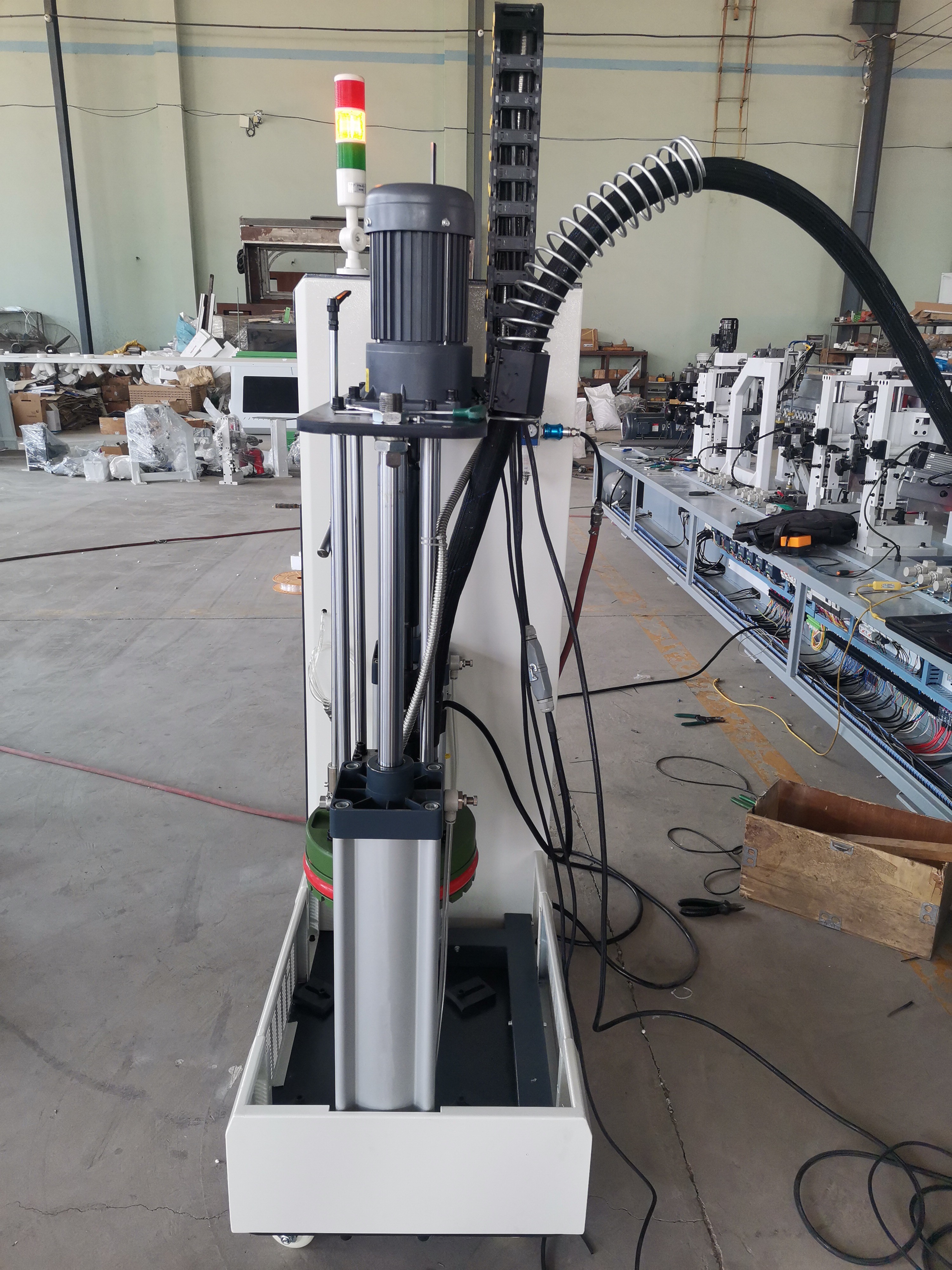 KC4108-2 Wood door edge banding machine with PUR glue