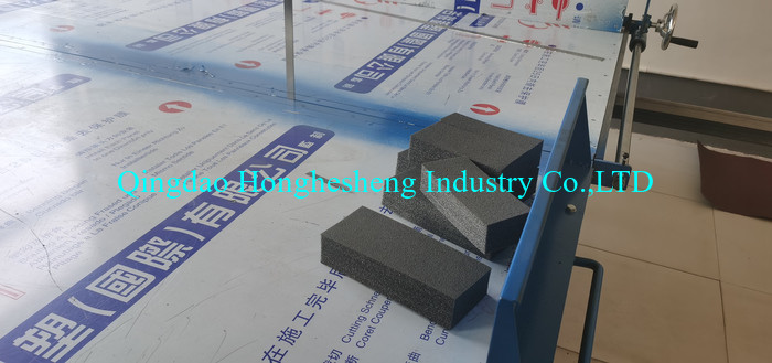 1200*1200mm PU Eva Sheet Making Machine Small Vertical Foam Cutting Machine