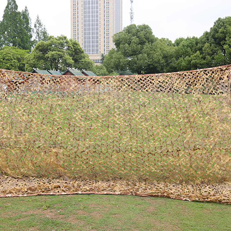 150D 210D Double-layer Polyester Durable Camouflage Net Outdoor Car Garnished Outdoor Sunshade Net