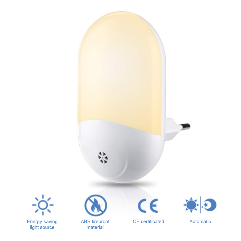 30LM motion activated night light plug in / 0.30w Automatic Sensor Night Lamp