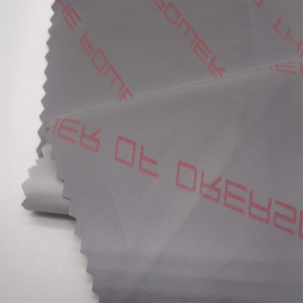 Printed 75DX75D Breathable Polyester Fabric For Jacket 148 GSM WaterProof