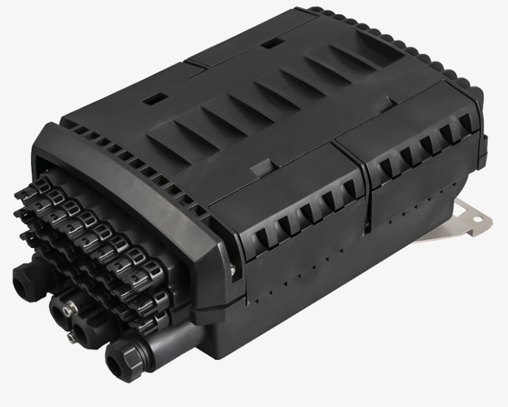 144 core Fiber Optic Distribution Box , Fiber Connection Box Wall Mountable 24F
