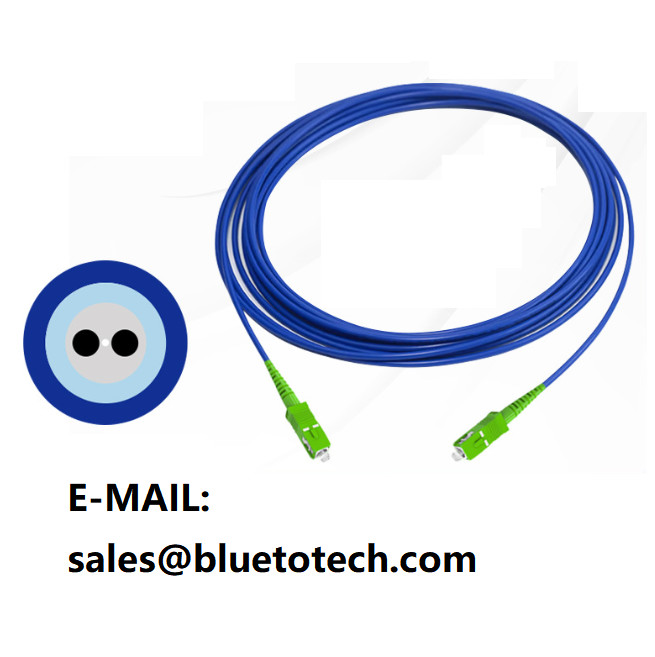 Polarization Maintaining PM Patch Cord SC/APC To SC/APC 3mm Armored PM Patch Cord Single Mode Simplex SC/APC Connector