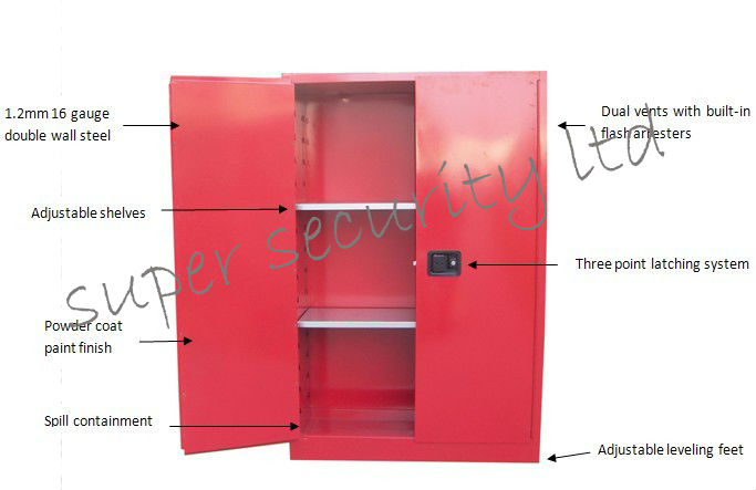 Steel Bench Top Safety Chemical Flammable Liquid Storage Cabinets for Office Furniture