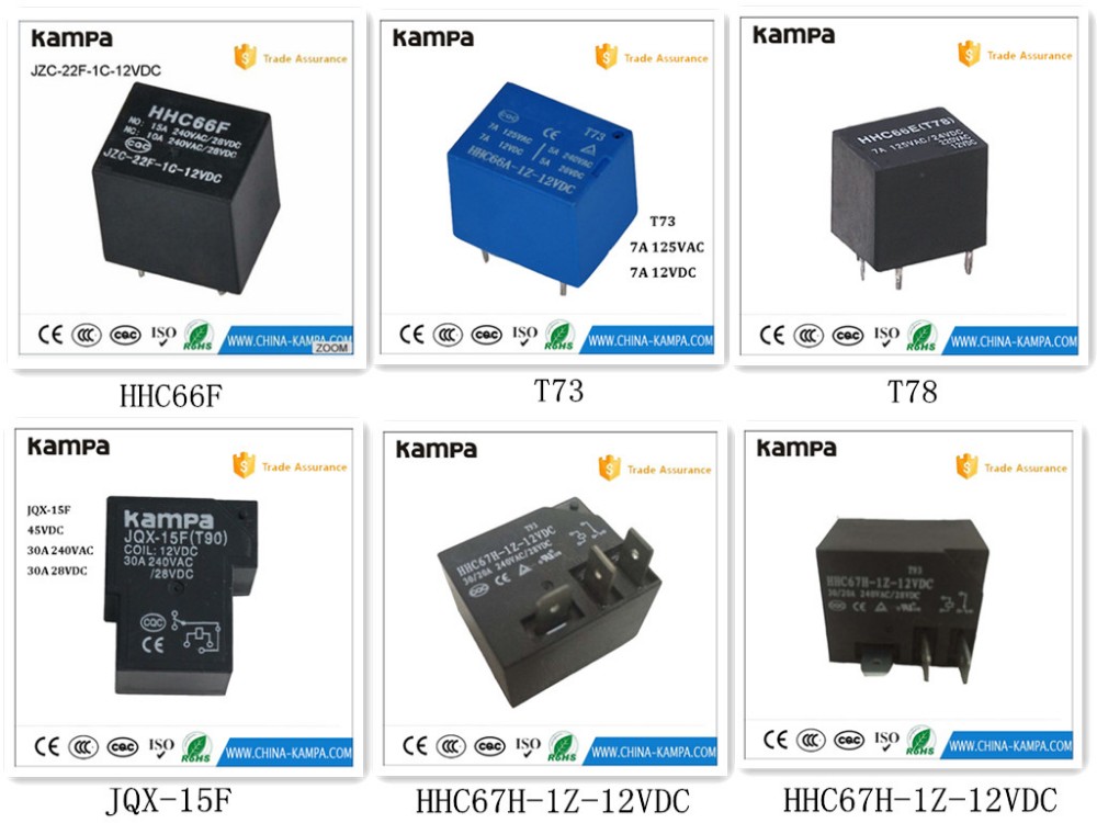 JD2912 24V 40A 5 pins mini vehicle electric automotive car auto relay with bracket