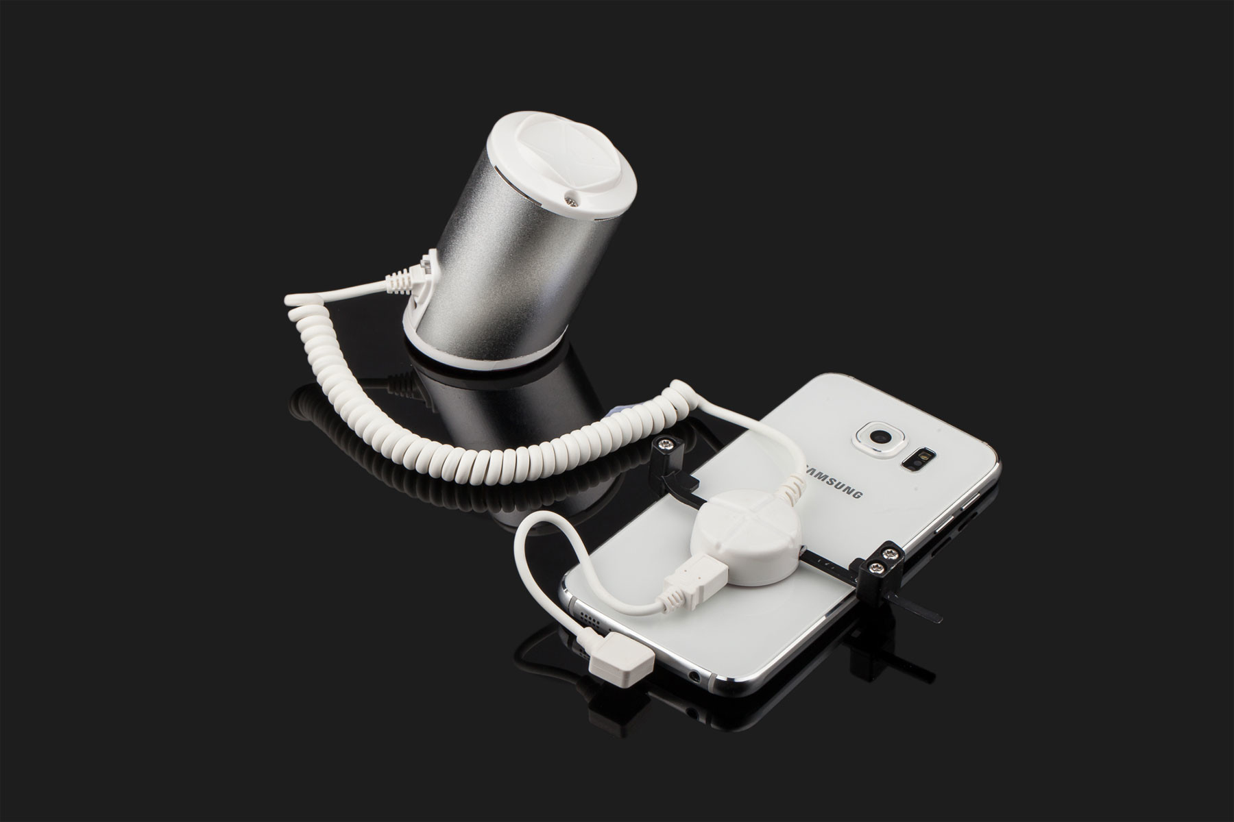 COMER anti lost alarm security display stand mounts for electronic devices for mobile shops