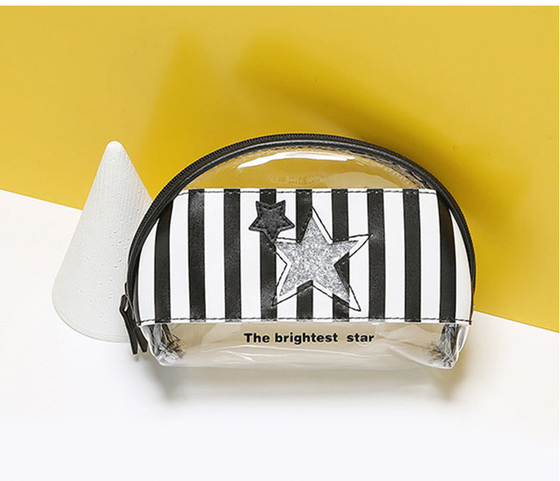 Eco Friendly Korean Transparent Beauty PVC Cosmetic Bag