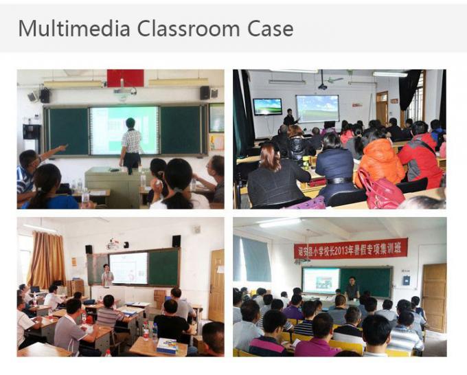 LED 4K Nano Smart Blackboard Interactive Flat Panel 86 Inch 64GB RAM Multimedia Classroom Case