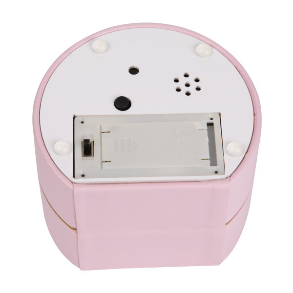 Custom Design Portable Ring Gift Box , Full Cover Leather Wedding Ring Box