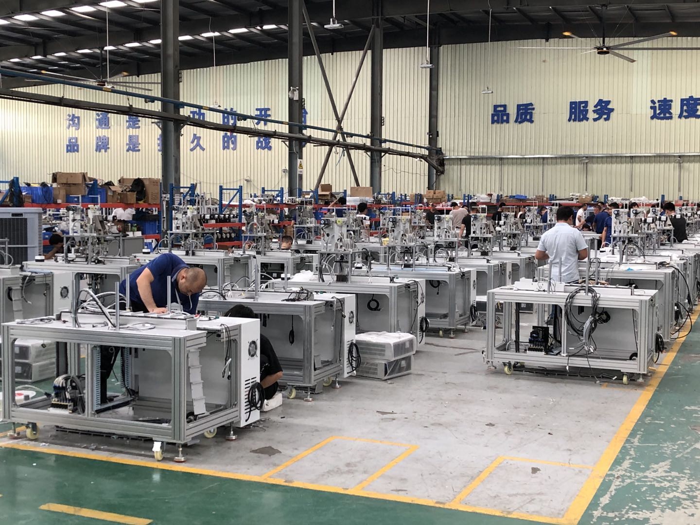 Fully Automated Face Mask Manufacturing Line , Non Woven Mask Making Machine High Capacity, earloop welded