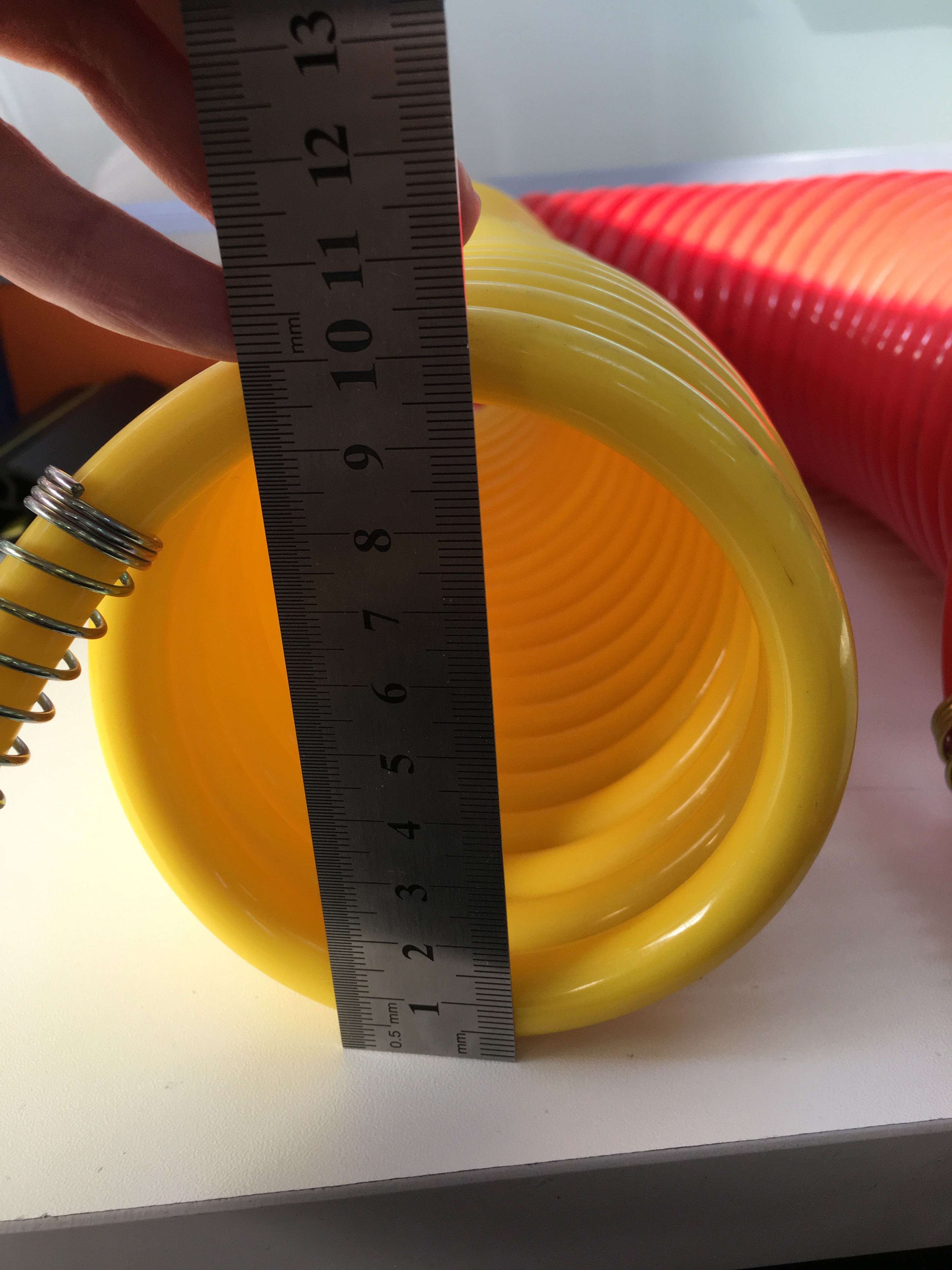 12mm Screw ID Pneumatic Spiral Hose for Air Brake -40F--200F in Truck/Trailer Parts