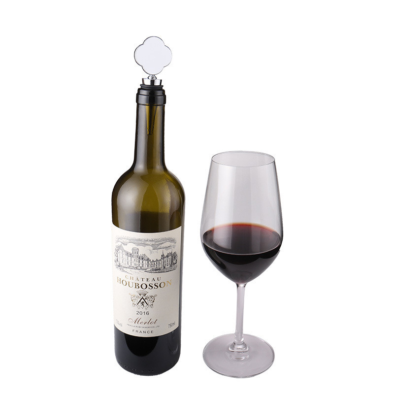 Different Shapes Sublimation Wine Bottle Stopper With Aluminum Insert Personalized Sublimation Blanks