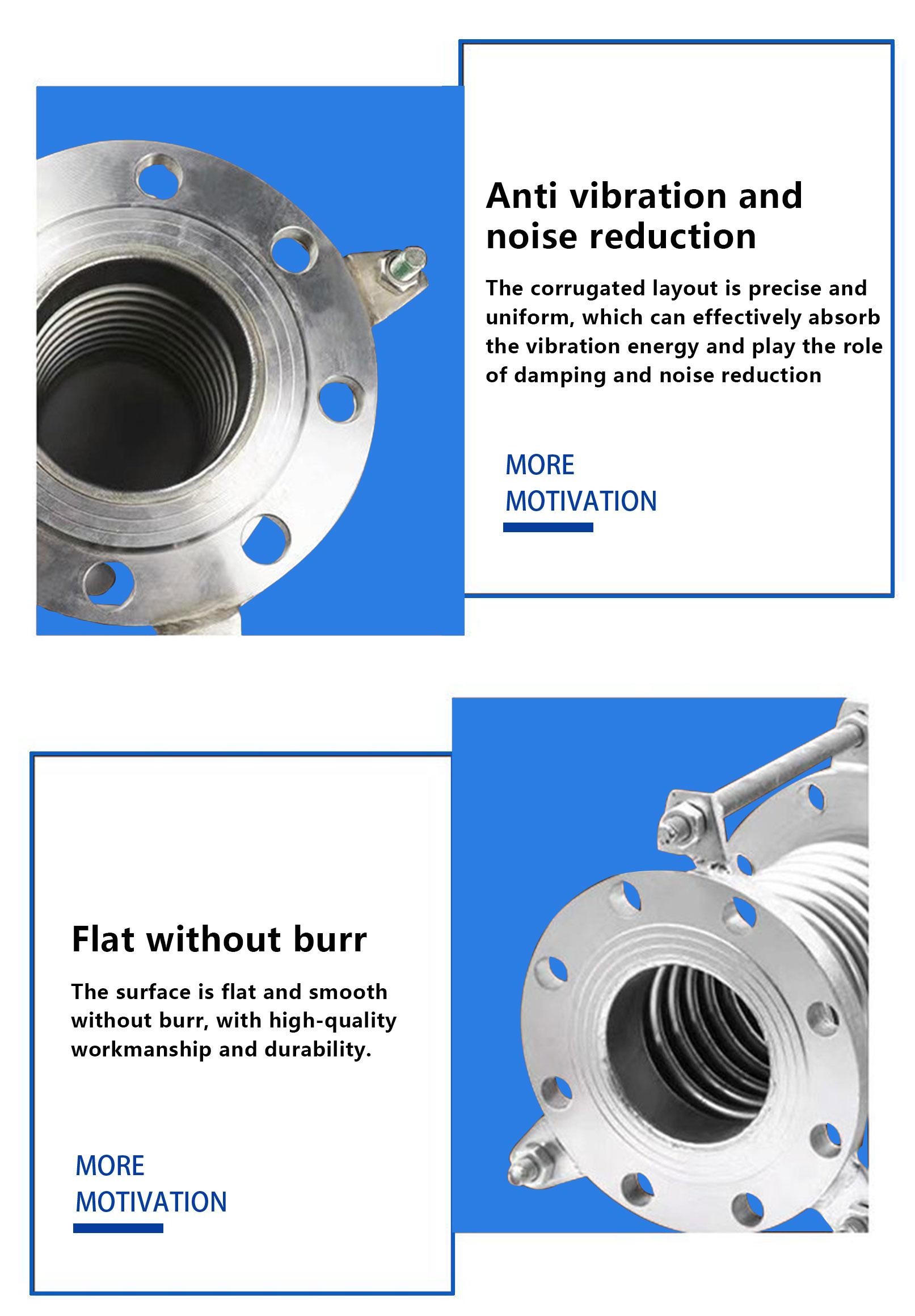 Carbon Steel Corrugated Compensator Flange Expansion Joint Bellows Expansion Joint Axial Type Hose