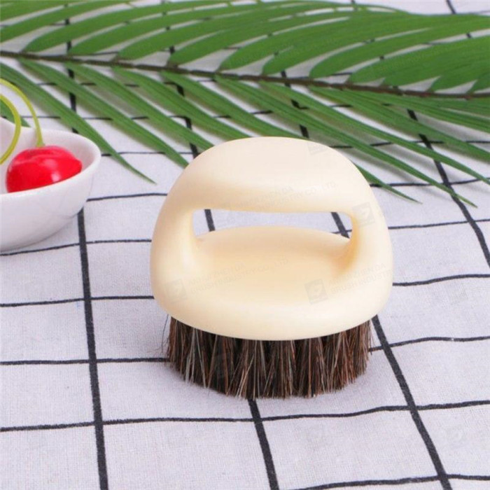 Horse Hair Car Detailing Brush 110g Tire Cleaner For Leather Seat Mat Dashboard