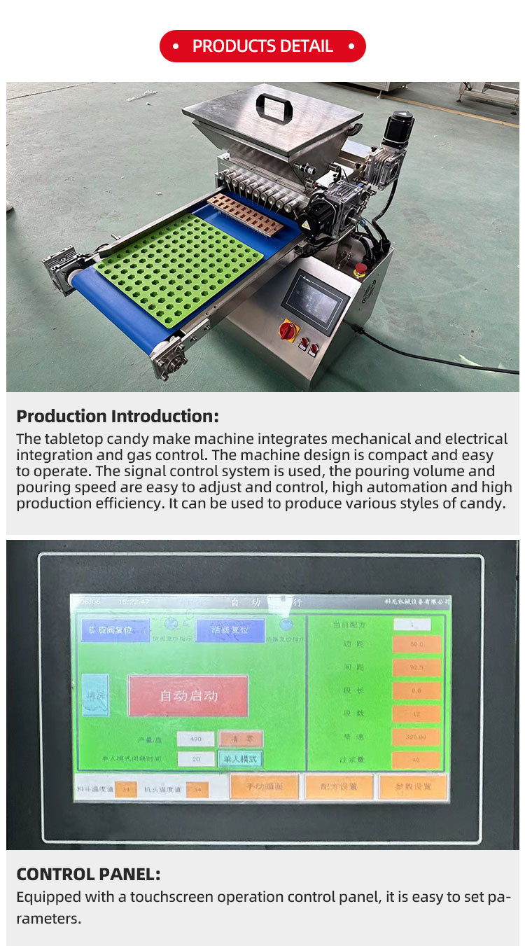 Energy-Efficient Candy Depositor Machine Innovatively Designed