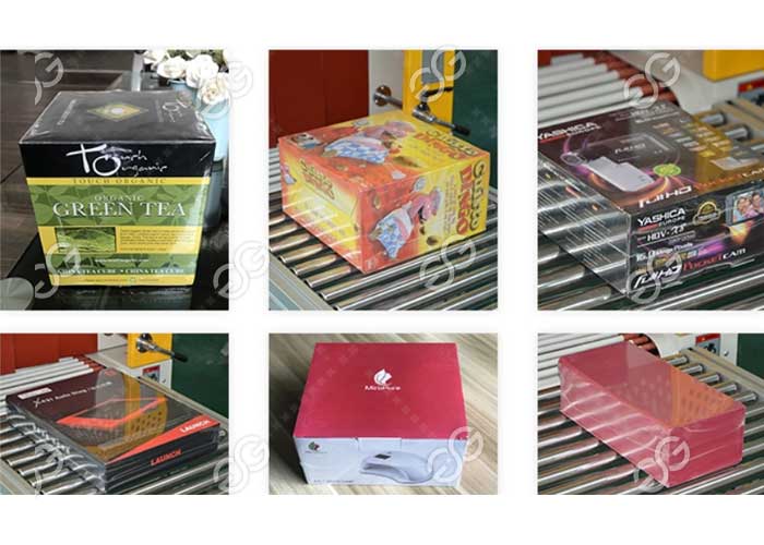 Cucumber shrink wrap machine