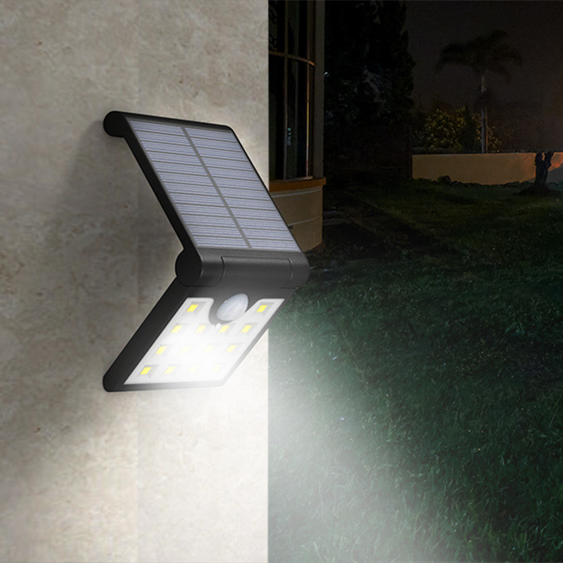 Solar Garden Light for Backyard Lighting with Adjustable Solar Panel and Long Working Time