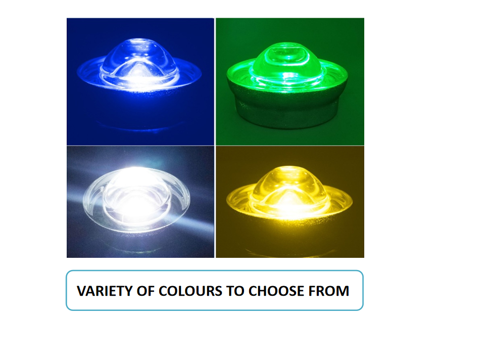 Road Warning Tempered Glass Solar Cat Eye Reflective Road Stud With Long Service Life