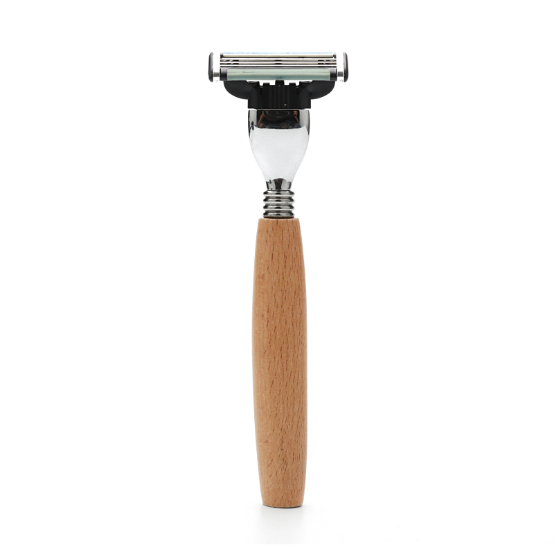 Bristle Beard Soap Brush 3 In 1 Customer Logo Beard Shaver Kit