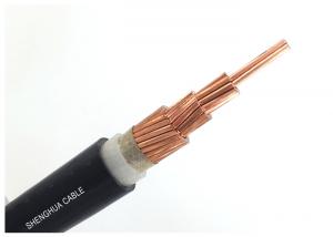 Buy cheap Rigid XLPE Insulated 120 Sq MM Cable Black Outer Sheath Color YAXV-R product