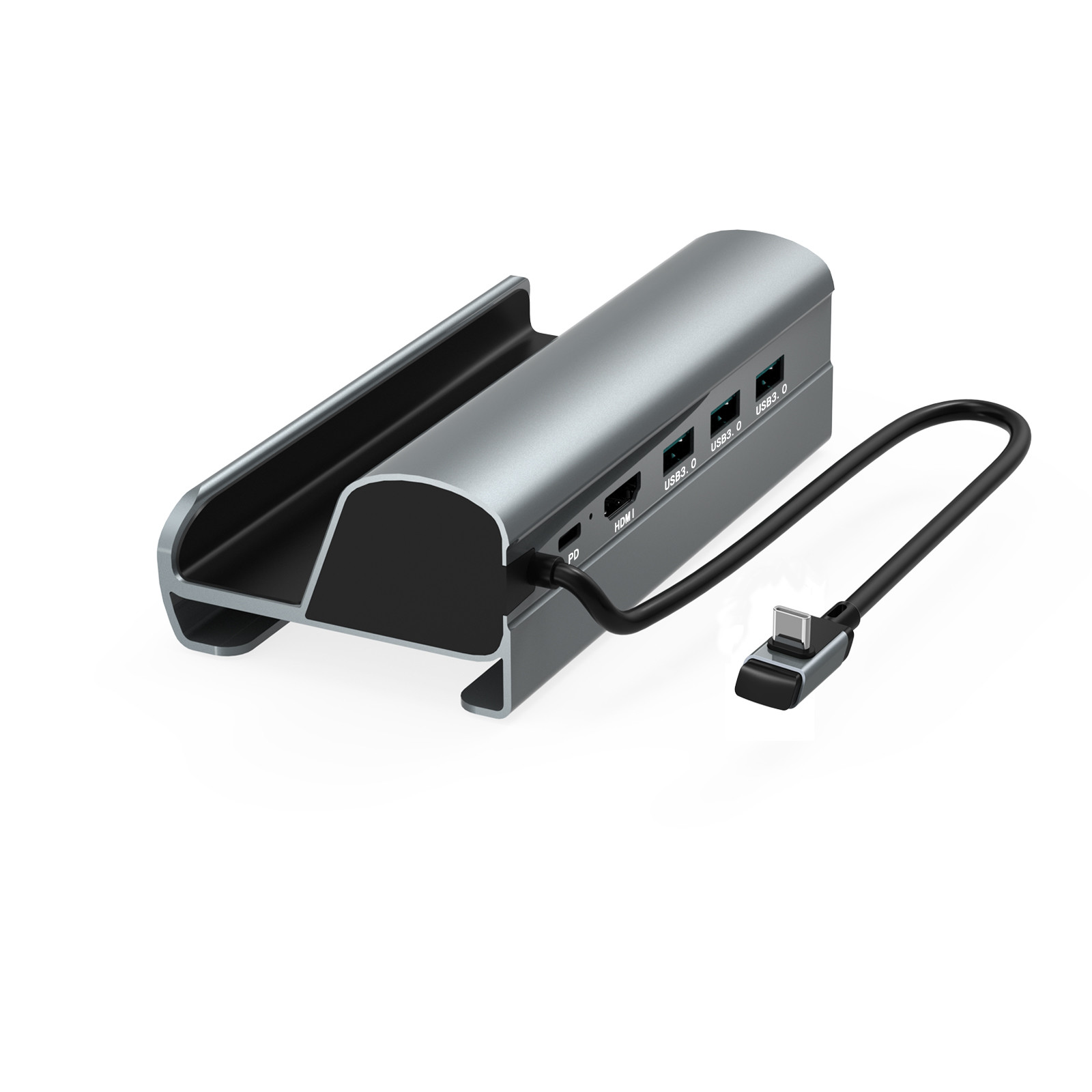 Fast Data Transfer Type C USB Hub with TF/SD Card Reader for Easy Carry