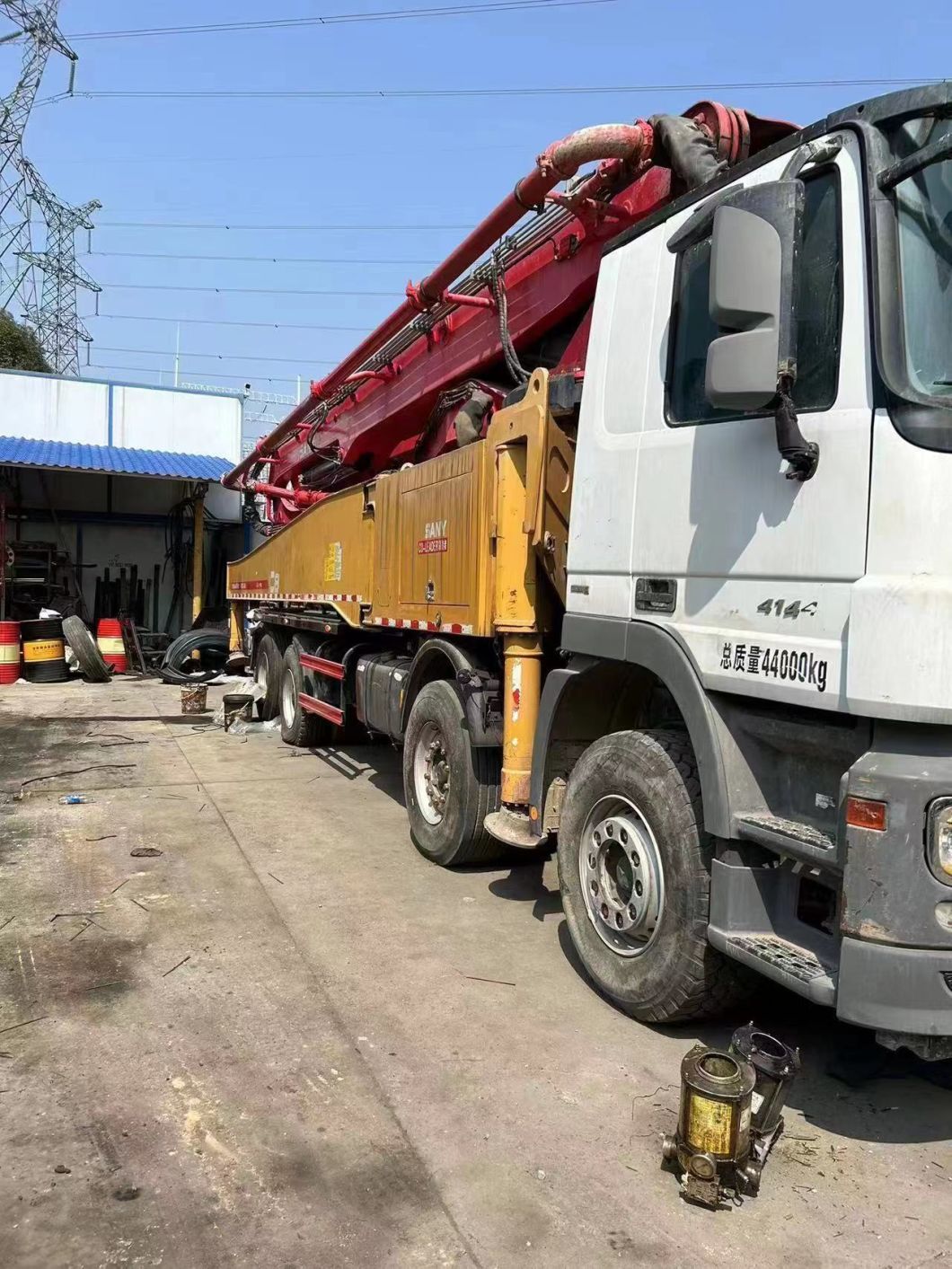 2019 Year Used Concrete Boom Pump Good Condition Spare Parts