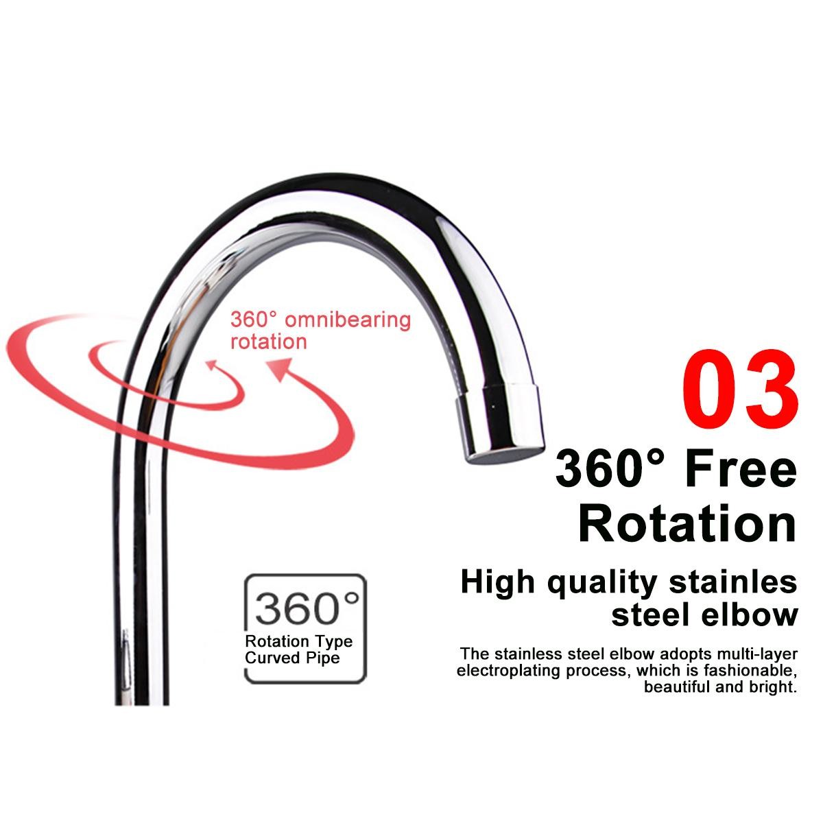 3-5s Fast Electric Faucet 220V Electric Instant Water Heater Tap For Bathroom