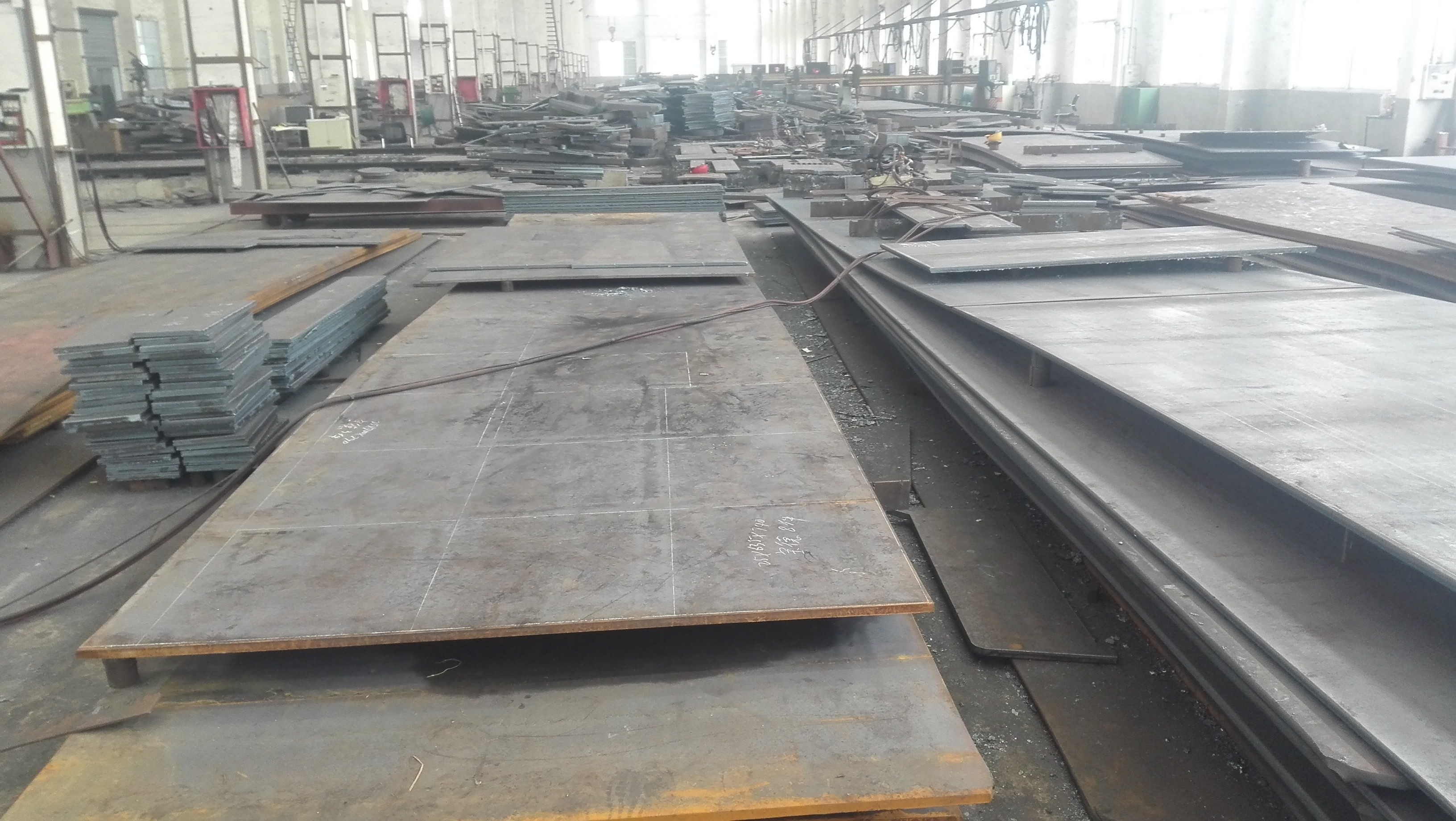 EN10025 S355J2+ N Hot Rolled Steel Plate Cutting to Various Shapes Cutting Processing Parts