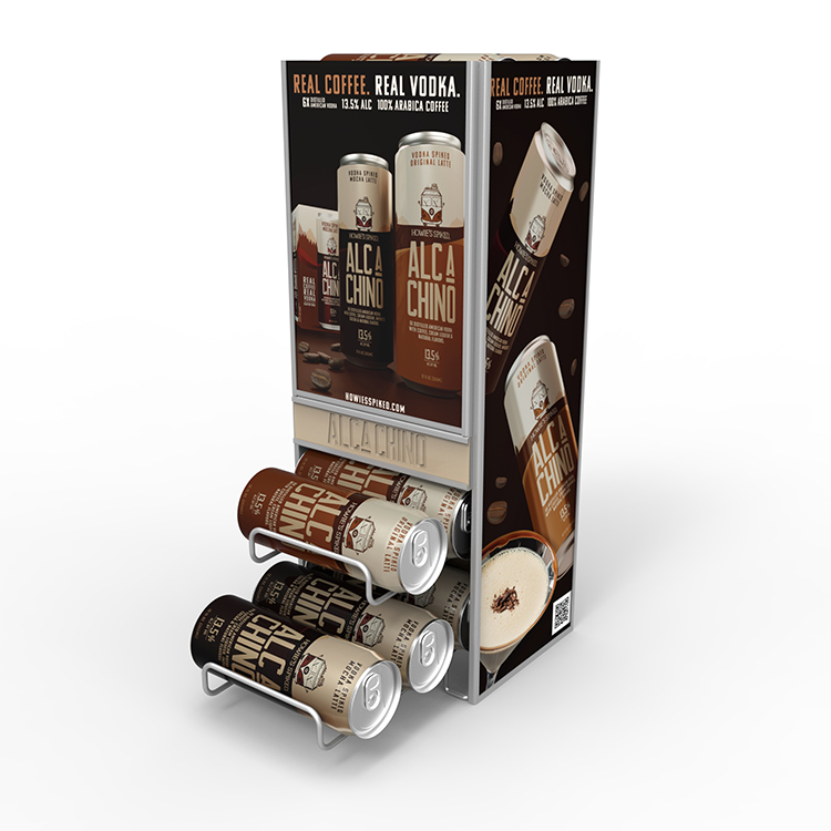 Supermarkets Air Conditioner Display Stand Metal Electrical Customized Display Stands