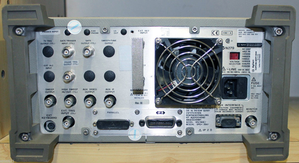 Keysight Agilent 8594E Spectrum Analyzer Multiscene Radio Spectrum Analyser