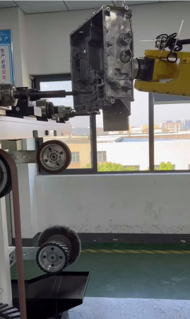 Buy cheap User Friendly Robot Deburring Low Maintenance Automated Deburring System product