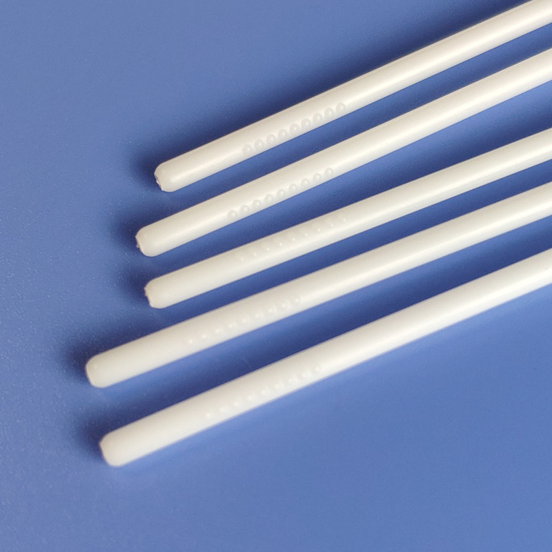Small Micro Dacron Head Polypropylene Polyester Swabs Double Layer Knitted