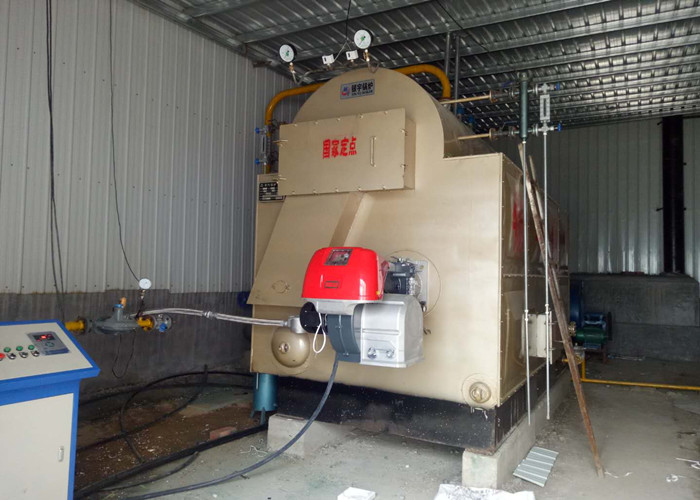 Fire / Water Tube Industrial Wood Boiler , Wood Steam Generator Nature Circulation